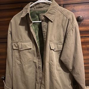 Levi’s Fleece Lined Button Down Shirt